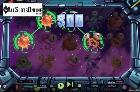 Win Screen 3. Space Oddity from Spinmatic