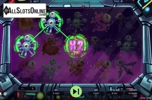 Win Screen . Space Oddity from Spinmatic