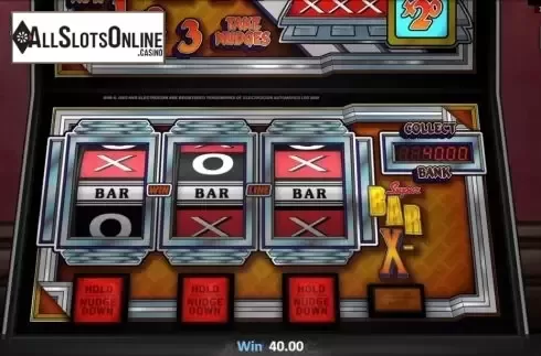 Win Screen. Super Bar-X from Realistic