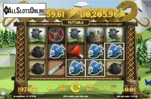 Win Screen 3. The Vikings (Magnet) from Magnet Gaming