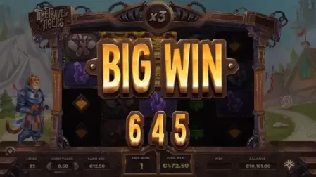 Time Travel Tigers slot screenshot 4