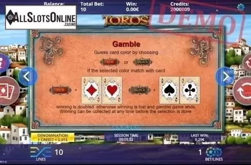 Gamble. Toros from DLV