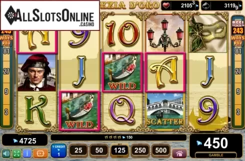 Screen9. Venezia d'Oro from EGT