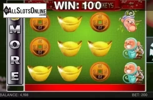 Screen7. Wealth of monkeys from Spinomenal