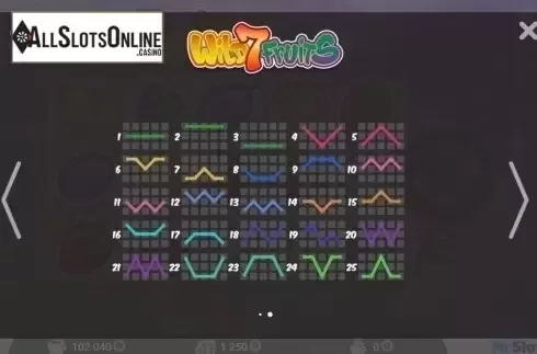 Screen3. Wild7Fruits from MrSlotty