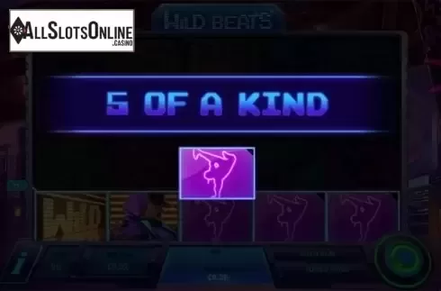 Screen 5. Wild Beats from Playtech