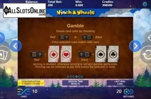 Gamble. Winch & Wheels from DLV