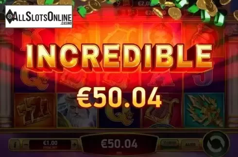 Incredible Win screen