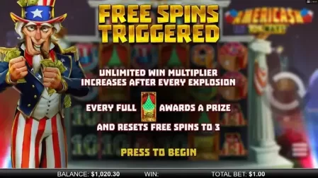 Americash 10K Ways slot screenshot 3
