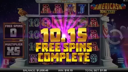 Americash 10K Ways slot screenshot 5
