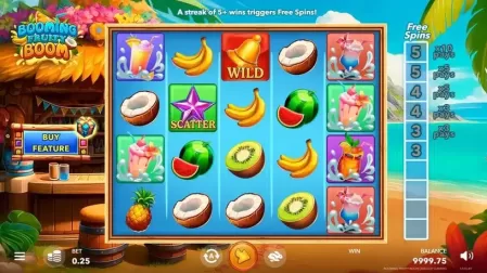 Booming Fruity Boom slot screenshot 1