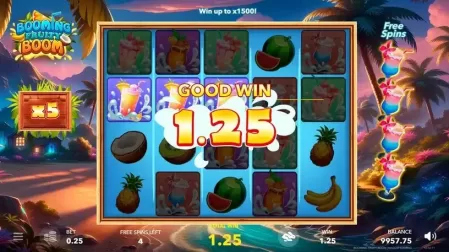 Booming Fruity Boom slot screenshot 3