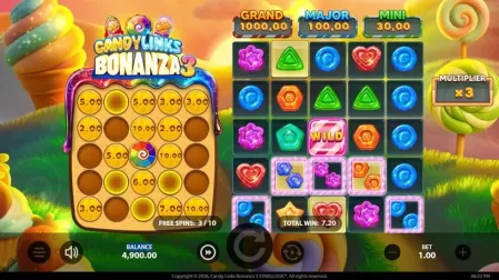 Candy Links Bonanza 3 slot screenshot 4