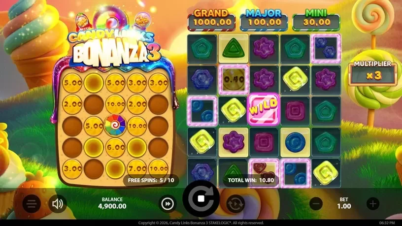 Candy Links Bonanza 3 slot screenshot 5