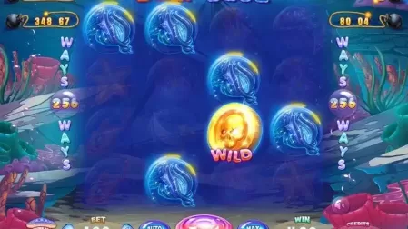 Deep Blue slot screenshot 3