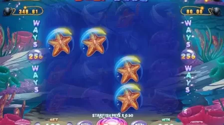 Deep Blue slot screenshot 2