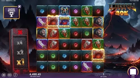 Emberfall 40K slot screenshot 3