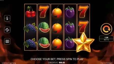 Fire'n'Frenzy 5 slot screenshot 1