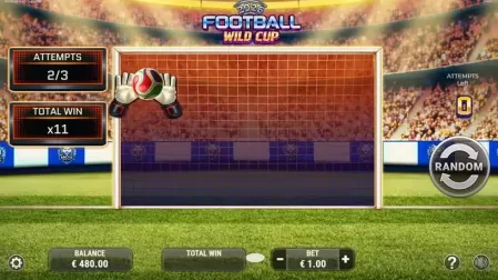 Football Wild Cup 2026 slot screenshot 1