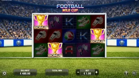 Football Wild Cup 2026 slot screenshot 3