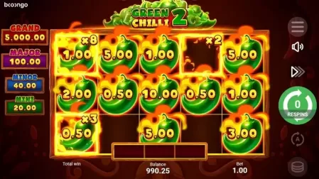 Green Chilli 2 slot screenshot 4