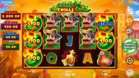 Green Chilli 2 slot screenshot 1