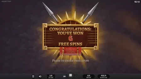 Helios Furya slot screenshot 3
