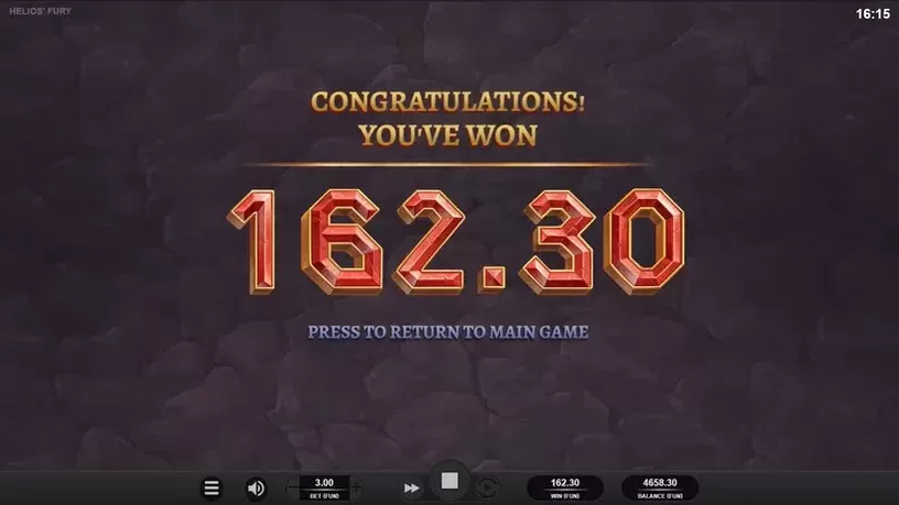 Helios Furya slot screenshot 6