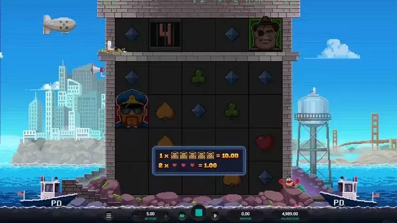 Hellcatraz 2 Dream Drop slot screenshot 2