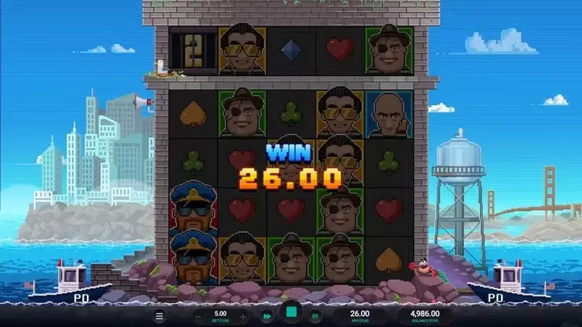 Hellcatraz 2 Dream Drop slot screenshot 3