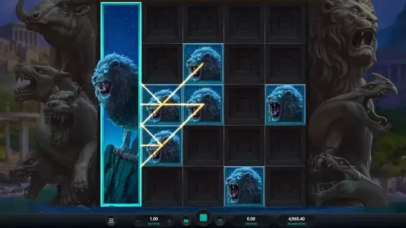 Hercules Unleashed Dream Drop slot screenshot 5