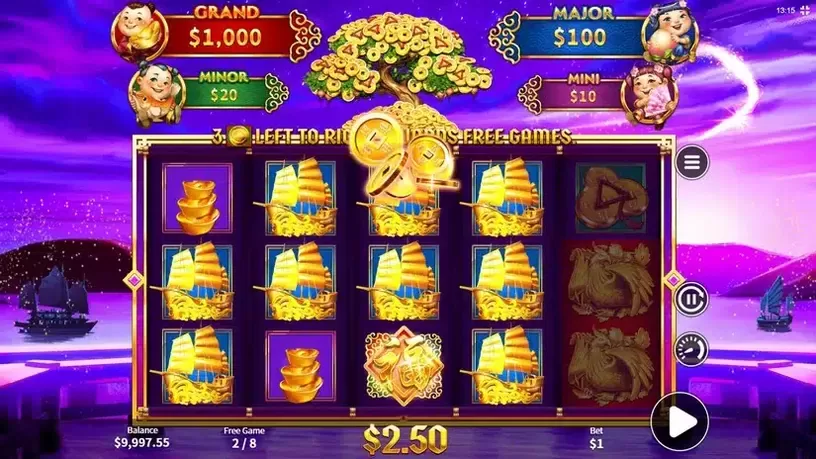 Jin Dynasty slot screenshot 4