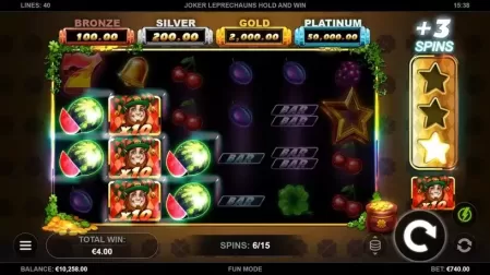Joker Leprechauns Hold and Win slot screenshot 4
