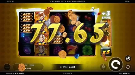 Joker Max: Hit 'n' Roll Xmas Edition slot screenshot 6