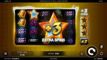 Joker Max: Hit 'n' Roll Xmas Edition slot screenshot 5