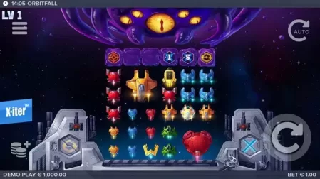 Orbitfall slot screenshot 1