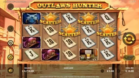 Outlaws Hunter slot screenshot 3
