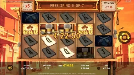 Outlaws Hunter slot screenshot 6