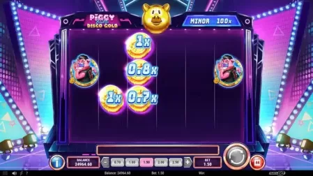 Piggy Blitz Disco Gold slot screenshot 5
