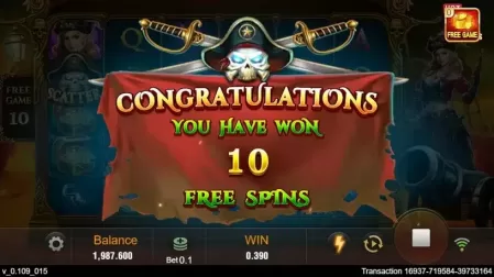 Pirate Queen slot screenshot 4