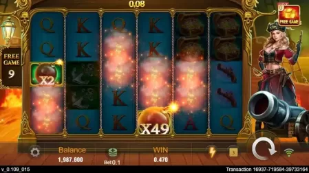 Pirate Queen slot screenshot 5