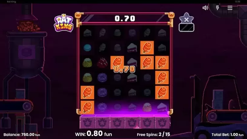 Rat King slot screenshot 3