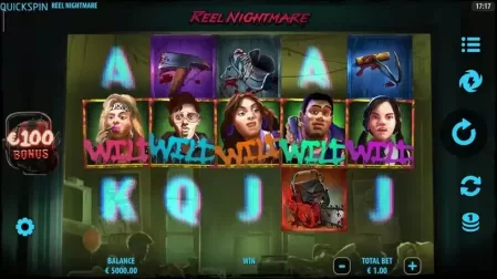 Reel Nightmare slot screenshot 1