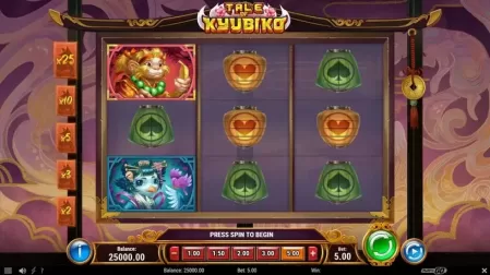 Tale of Kyubiko slot screenshot 1