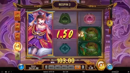 Tale of Kyubiko slot screenshot 5