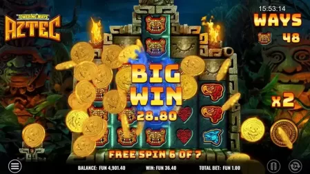 Towering Ways Aztec slot screenshot 5