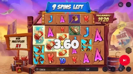 Wild Coyote Megaways slot screenshot 4