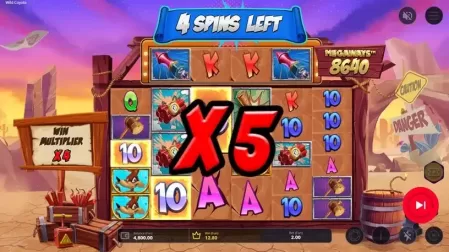 Wild Coyote Megaways slot screenshot 5