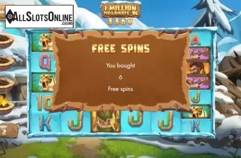 Win Screen 1. 1 Million Megaways BC from IronDog