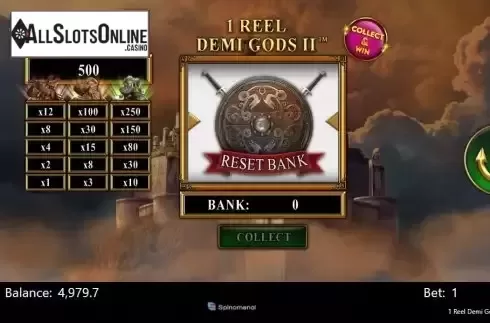 Game screen